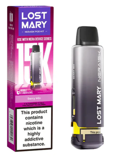 20mg Lost Mary Nera 15k Prefilled Pod 15000 Puffs
