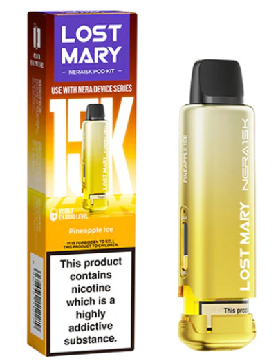20mg Lost Mary Nera 15k Prefilled Pod 15000 Puffs