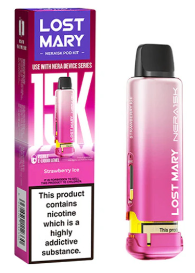 20mg Lost Mary Nera 15k Prefilled Pod 15000 Puffs
