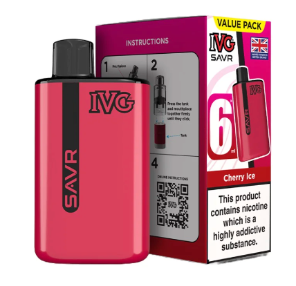 20mg IVG SAVR Prefilled Pod Vape Kit 3000 Puffs
