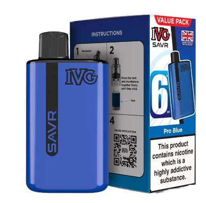 20mg IVG SAVR Prefilled Pod Vape Kit 3000 Puffs