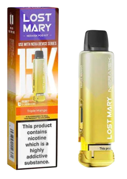 20mg Lost Mary Nera 15k Prefilled Pod 15000 Puffs