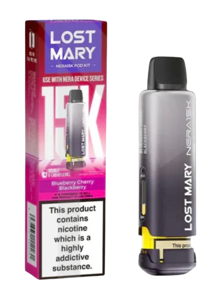 20mg Lost Mary Nera 15k Prefilled Pod 15000 Puffs