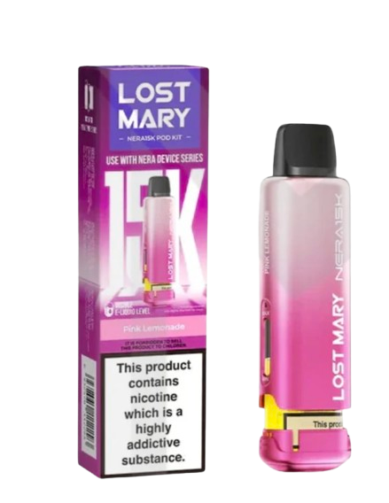 20mg Lost Mary Nera 15k Prefilled Pod 15000 Puffs