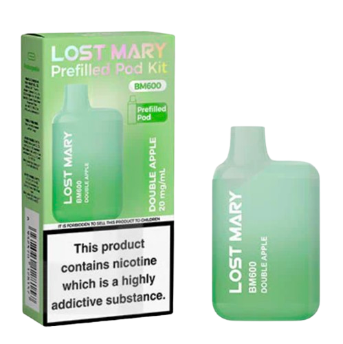 20mg Lost Mary BM600 Prefilled Pod Vape Kit 600 Puffs
