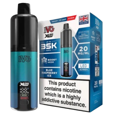 20mg IVG XL 35K Prefilled Pod Vape Kit 35000 Puffs