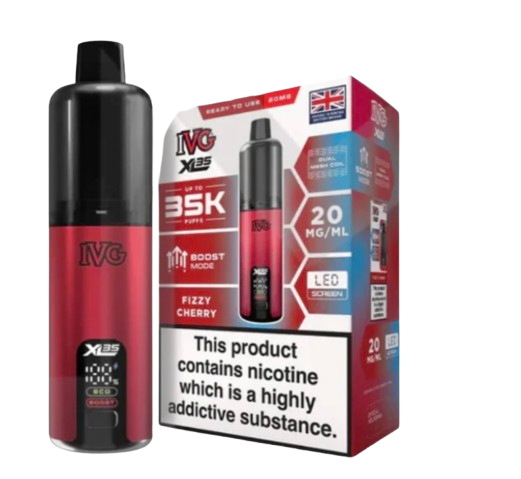 20mg IVG XL 35K Prefilled Pod Vape Kit 35000 Puffs