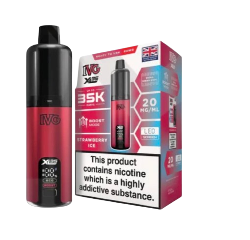 20mg IVG XL 35K Prefilled Pod Vape Kit 35000 Puffs