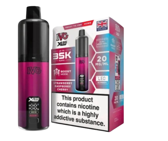 20mg IVG XL 35K Prefilled Pod Vape Kit 35000 Puffs