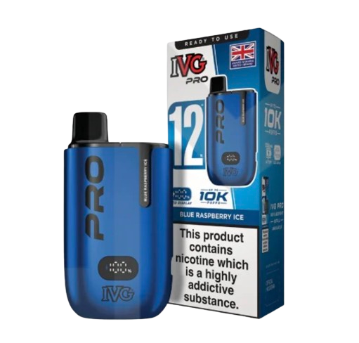 10mg IVG Pro 12 Prefilled Pod Vape Kit 10000 Puffs