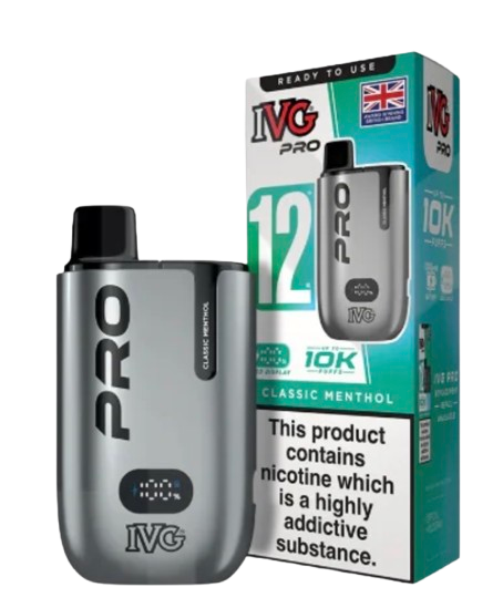 10mg IVG Pro 12 Prefilled Pod Vape Kit 10000 Puffs