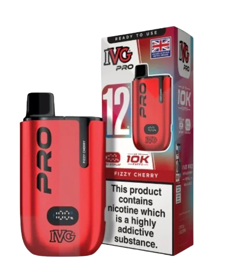 10mg IVG Pro 12 Prefilled Pod Vape Kit 10000 Puffs