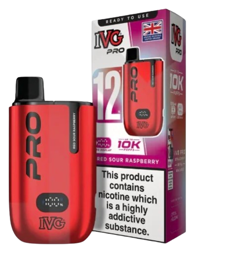 10mg IVG Pro 12 Prefilled Pod Vape Kit 10000 Puffs