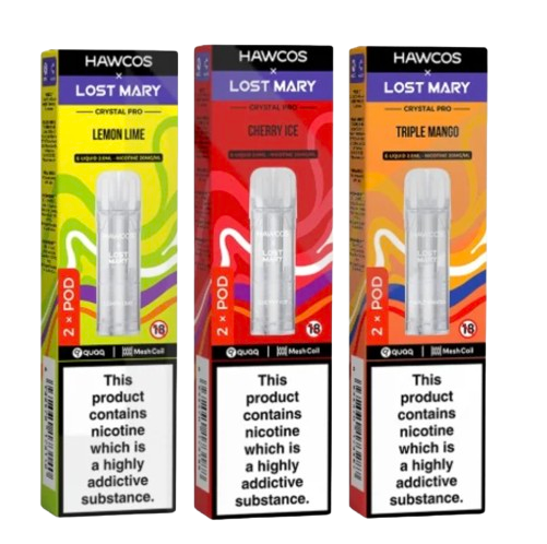 Hawcos x Lost Mary Crystal Pro Prefilled Pod
