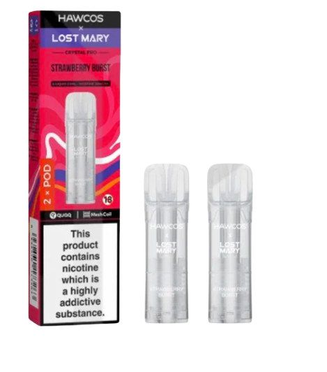 Hawcos x Lost Mary Crystal Pro Prefilled Pod