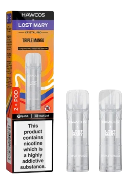 Hawcos x Lost Mary Crystal Pro Prefilled Pod