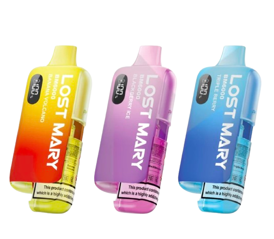 20mg LOST MARY BM6000 Refillable Pod Kit - 6000 Puffs