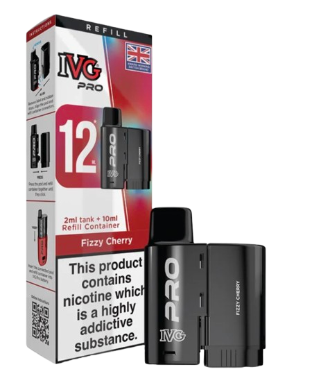 20mg IVG Pro 12 Refill Pod Pack 10000 Puffs