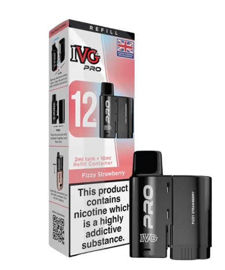 20mg IVG Pro 12 Refill Pod Pack 10000 Puffs