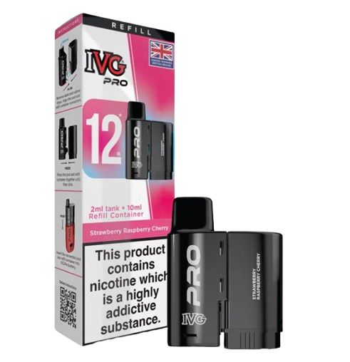 20mg IVG Pro 12 Refill Pod Pack 10000 Puffs