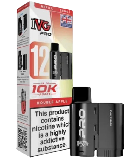 20mg IVG Pro 12 Refill Pod Pack 10000 Puffs