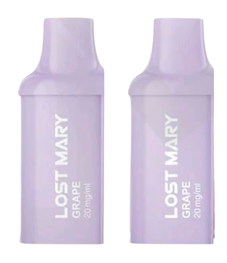 20mg Lost Mary BM600 Prefilled Replacement Pods 1200 Puffs - 2 Pcs