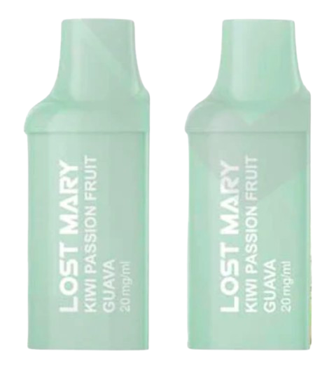 20mg Lost Mary BM600 Prefilled Replacement Pods 1200 Puffs - 2 Pcs