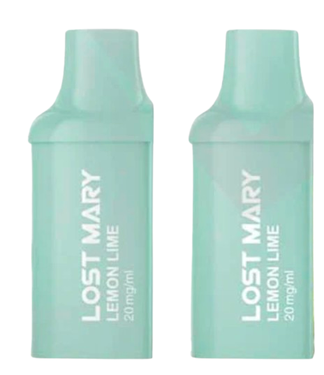 20mg Lost Mary BM600 Prefilled Replacement Pods 1200 Puffs - 2 Pcs