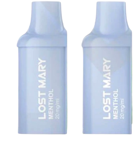 20mg Lost Mary BM600 Prefilled Replacement Pods 1200 Puffs - 2 Pcs